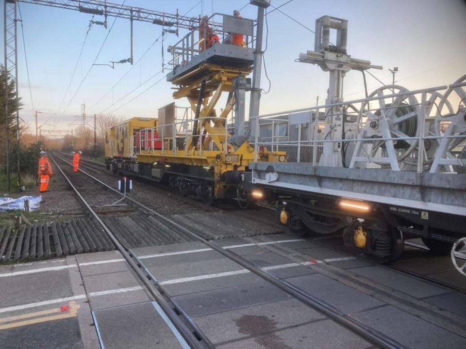 Passengers travelling on the c2c Line between London and Shoeburyness are urged to check before they travel as Network Rail continues it’s work to upgrade the overhead wiring system. The overhead wiring system on this line was installed between 1959 and 1962 and is vulnerable to the heat which causes delays during the summer months. When the weather is hot, the overhead wires sag. These sagging wires can get caught on the pantograph of passing trains, bringing the wires down which results in delays and cancellations. The new wiring system stays taught in all weathers, preventing delays and cancellations for passengers. There will be a rail replacement service in place between Grays, Purfleet, Rainham and Upminster and between Pitsea and Grays and passengers are advised to check before they travel. The level crossing at East Tilbury station, which crosses Princess Margaret Road, will also be closed for short periods while the wire runs take place through that section. Much of the network will remain free of engineering works the Easter weekend, with only first or last trains on some lines being affected by maintenance work. Passengers planning to travel very early in the morning or late at night should check if their journey will be affected. Ellie Burrows, Network Rail’s route director for Anglia, said: “This year, most of the network will be available for passengers to enjoy days out by rail throughout the Easter holidays. Those planning to travel between London and Shoeburyness should check how their journey might be affected by the works. I’d like to thank passengers for their patience while we carry out this important work to renew the track to improve reliability on this busy line.” Across the country, over 95% – will be unaffected by the engineering works taking place, there will be disruption on some routes, so passengers are urged to plan ahead. The railway is vital to Britain’s recovery from the Covid-19 pandemic, and passengers can play a key role in boosting that recovery as they return to the network for both work and leisure. Notes to Editors A rail replacement service will run between Grays, Purfleet, Rainham and Upminster and between Pitsea and Grays. Go to www.nationalrail.co.uk for more information.