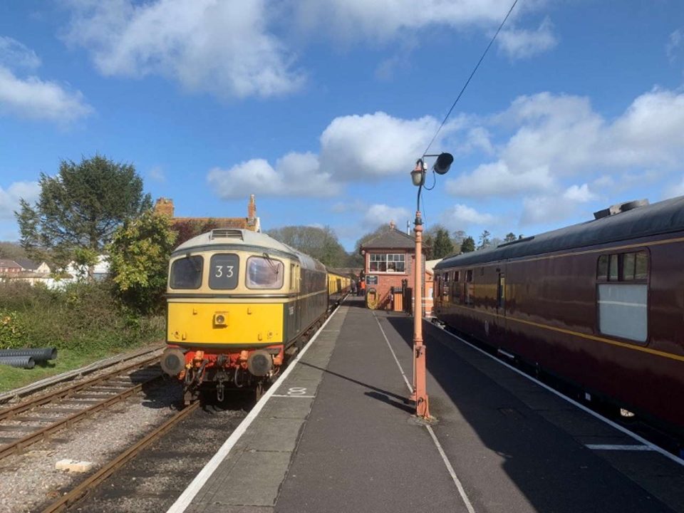 West Somerset Railway Test trains