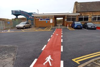 Sellafield railway station has received a full overhaul of its car park