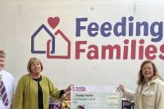 North East charity Feeding Families receives £5,000 from Nexus employees