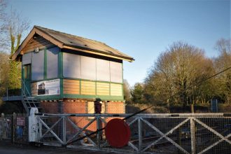 Mid Norfolk Railway’s signal box appeal boosted by Wymondham artist