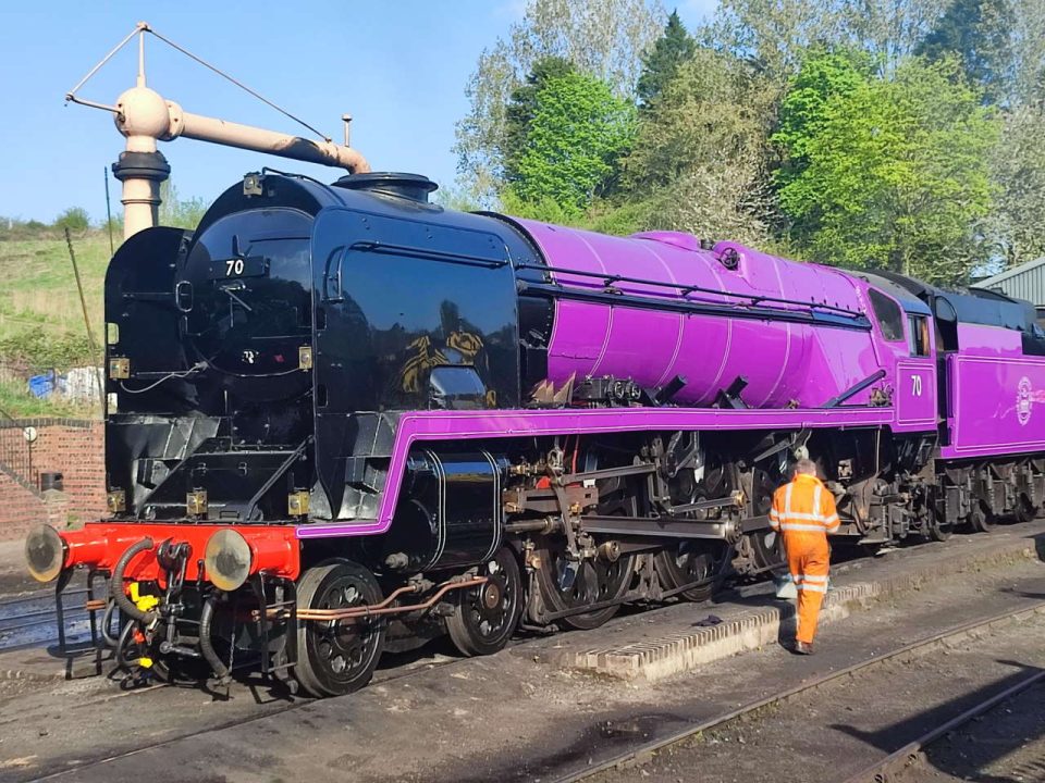 loco No.34027 Taw Valley