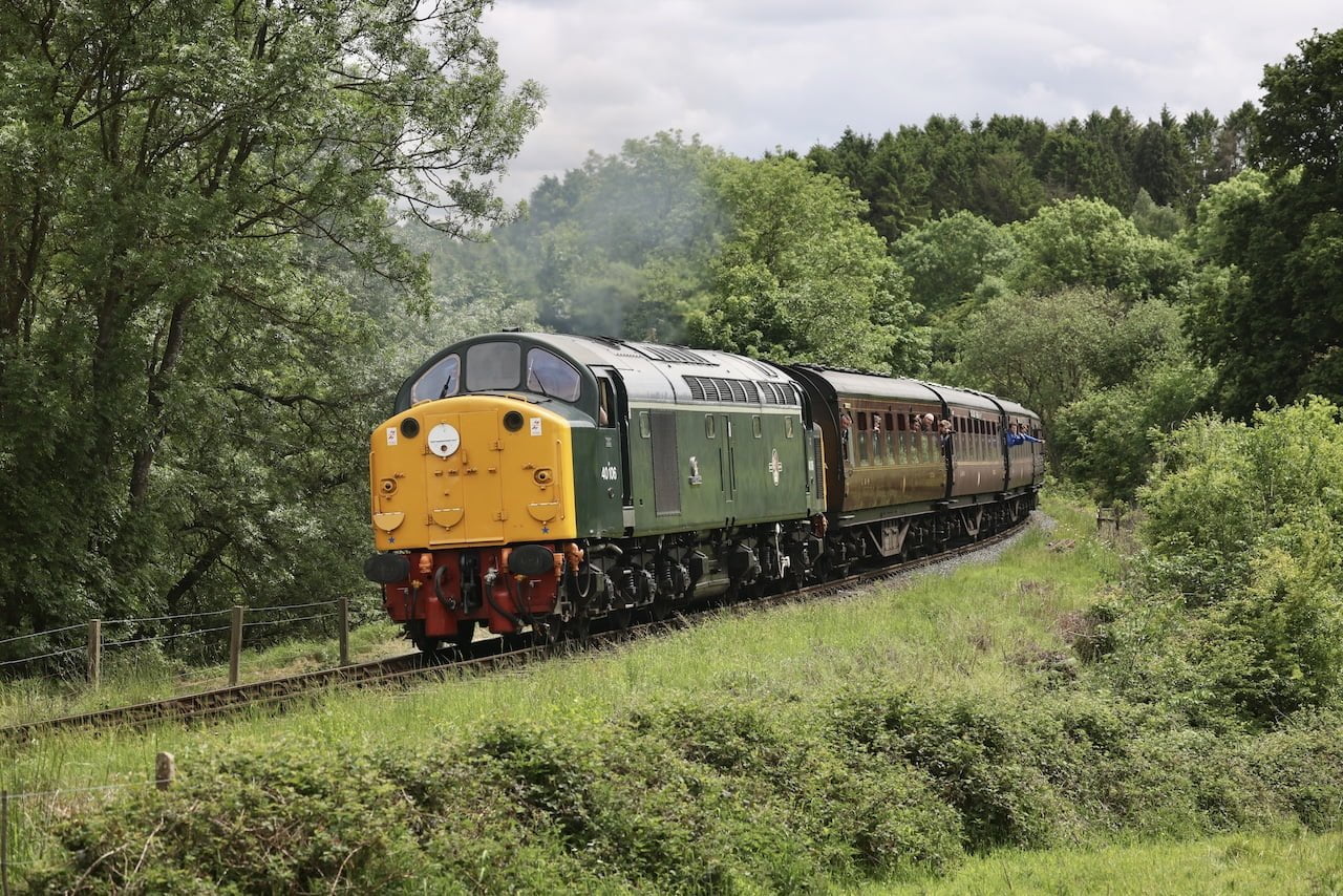 40106 Atlantic Conveyor at Severn Valley Spring Diesel Festival