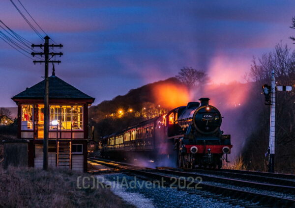 45596 Bahamas on the Keighley and Worth Valley Railway