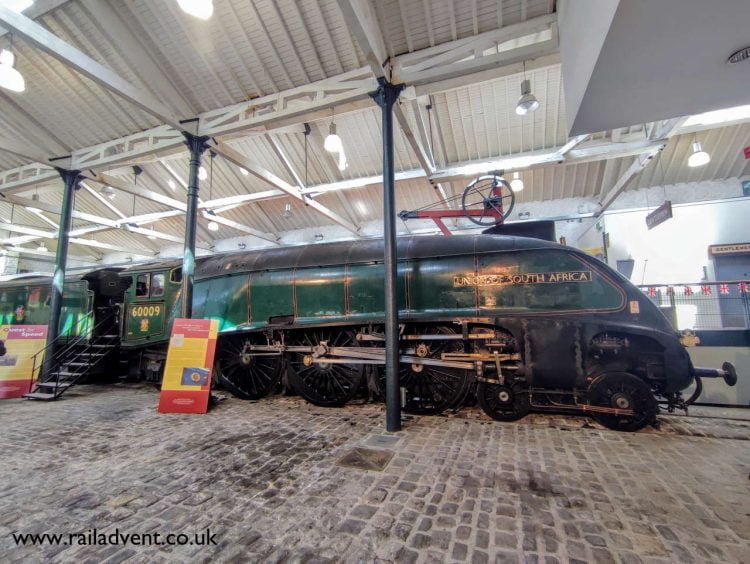 60009 Union of South Africa at Bury Transport Musuem // Credit: RailAdvent