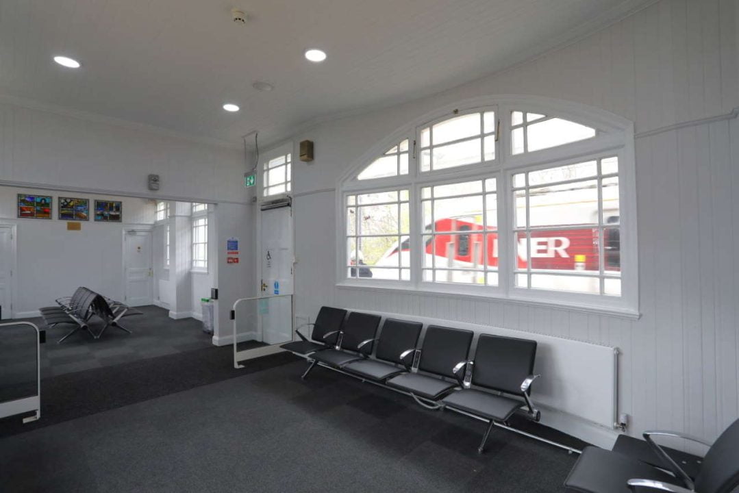 LNER station waiting rooms across the East Coast route.