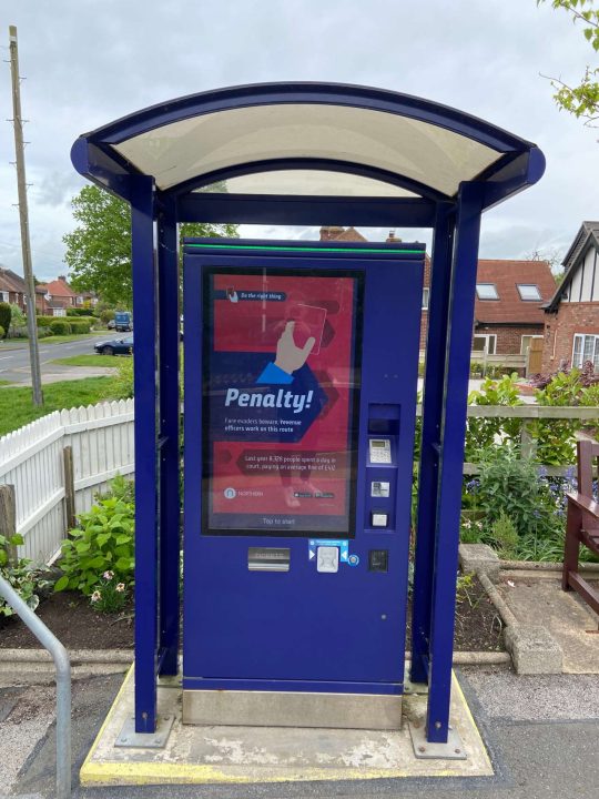 Northern Ticket Vending Machine