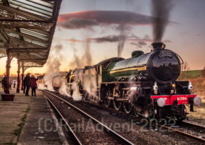 61306 Mayflower and 35018 British India Line at Hellifield