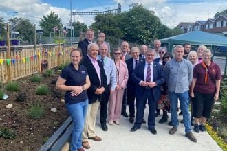 New community garden opens at Essex railway station