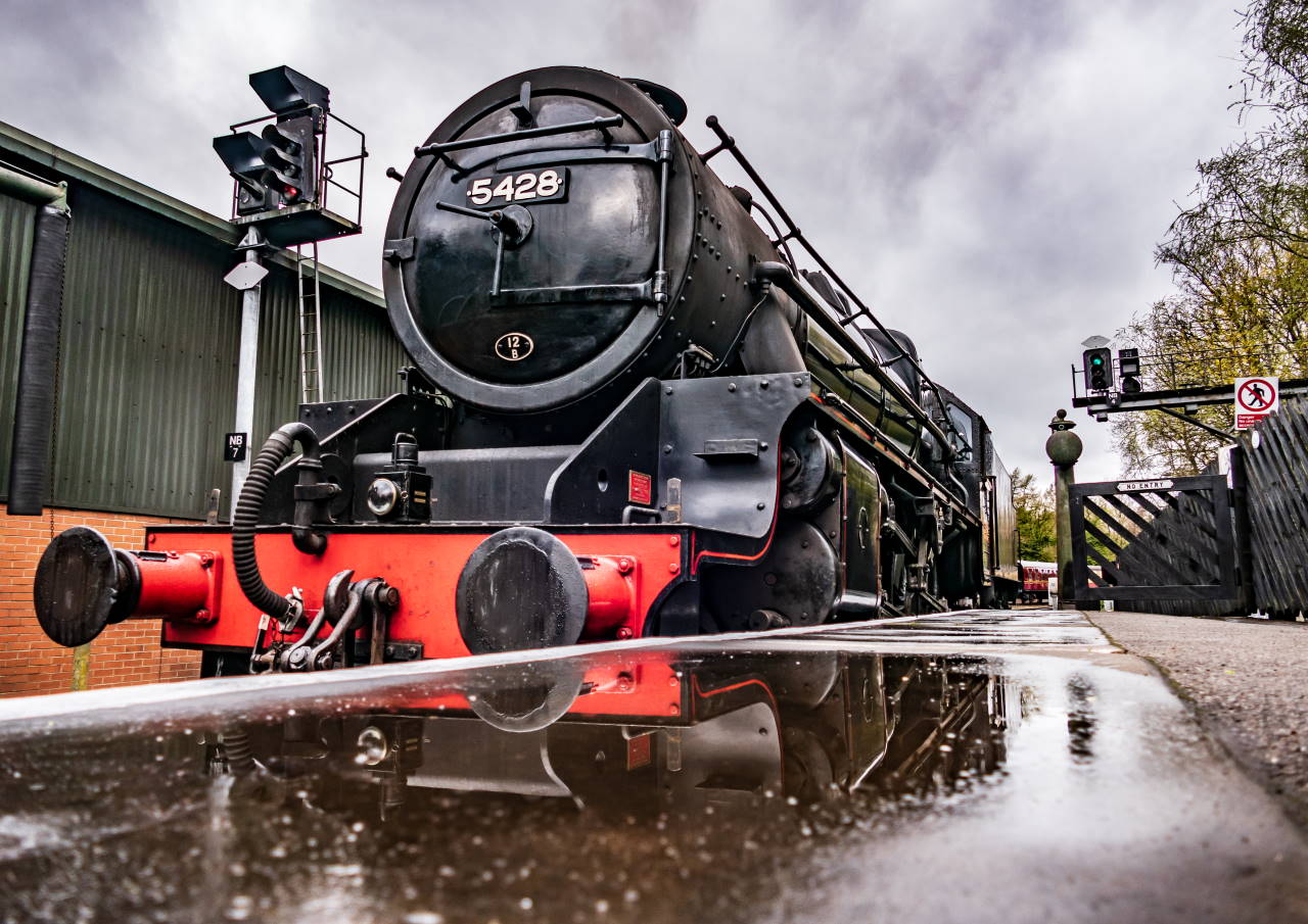 5428 Eric Treacy at Pickering on the North Yorkshire Moors Railway