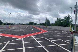 111 Extra car parking spaces created as Radcliffe Metrolink Park & Ride re-opens