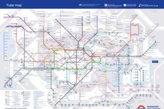 Latest London Tube map update shows the Elizabeth line