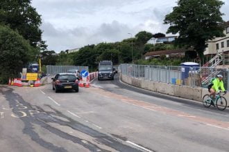 Thanks given to residents as Devon railway bridge reopens after delays