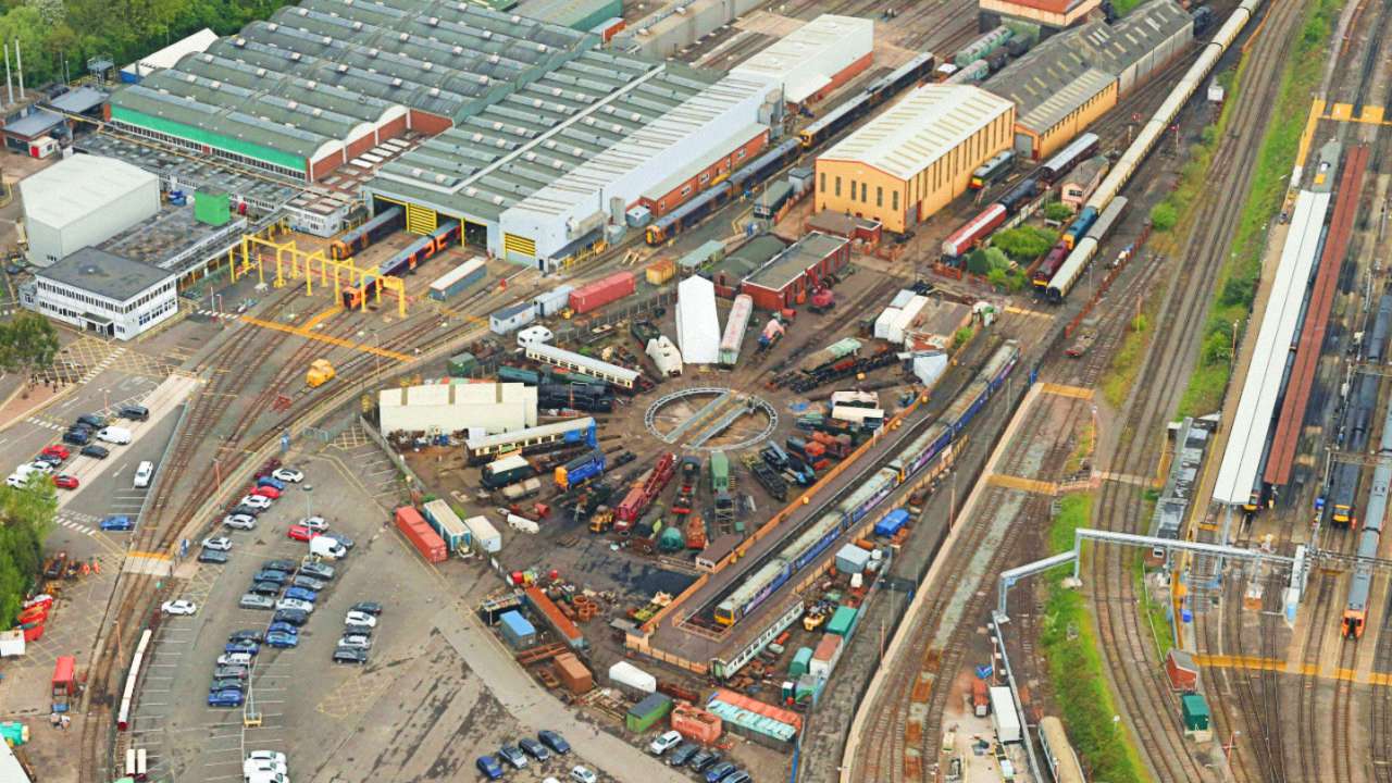 Tyseley train maintenance depot - line closure for improvement works