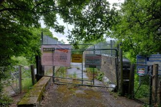 Work on Essex footbridge has recommenced