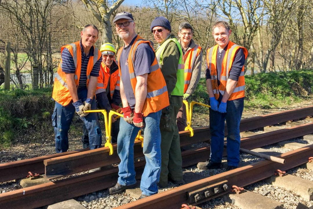 Volunteers on the YWR