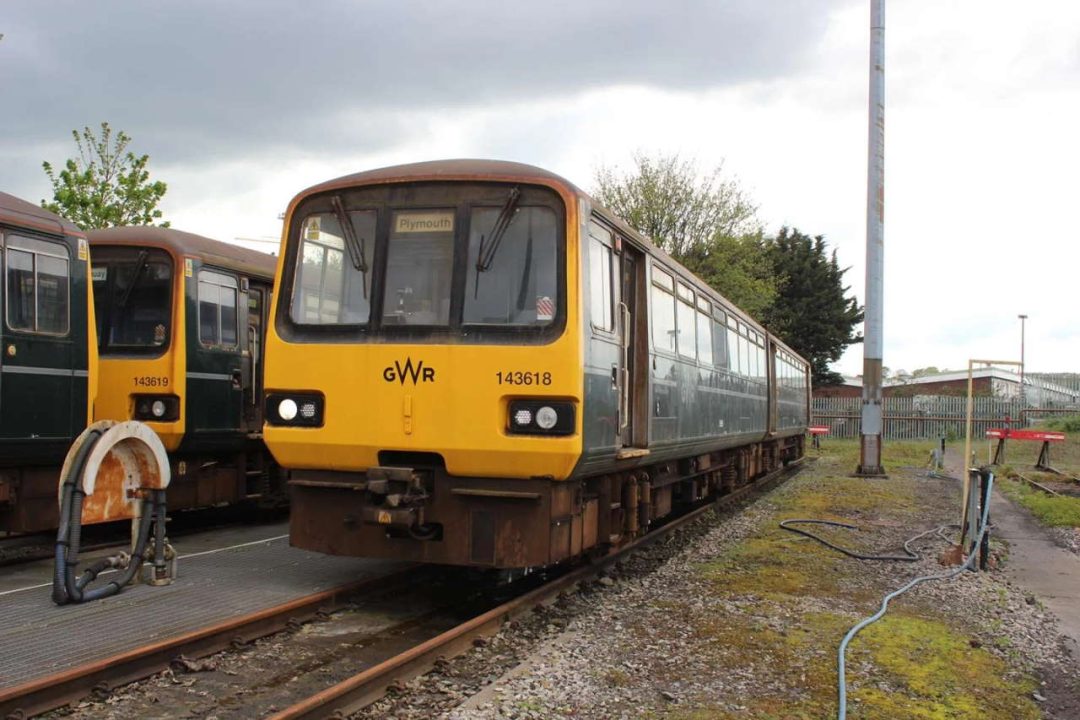 Class 143 No. 143618 from Great Western Railway