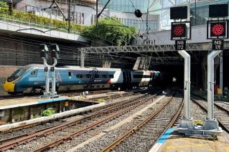 Birmingham railway line reopens after fire breaks out