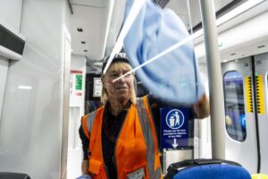 Cleaning at Neville Hill depot 2