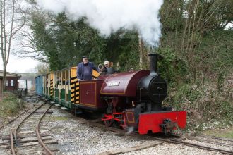 Amberley Museum to celebrate steam locomotive Peter’s return