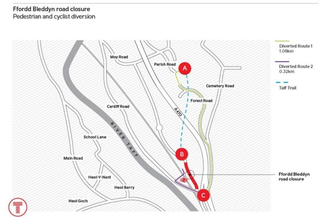 Taff Trail Diversion