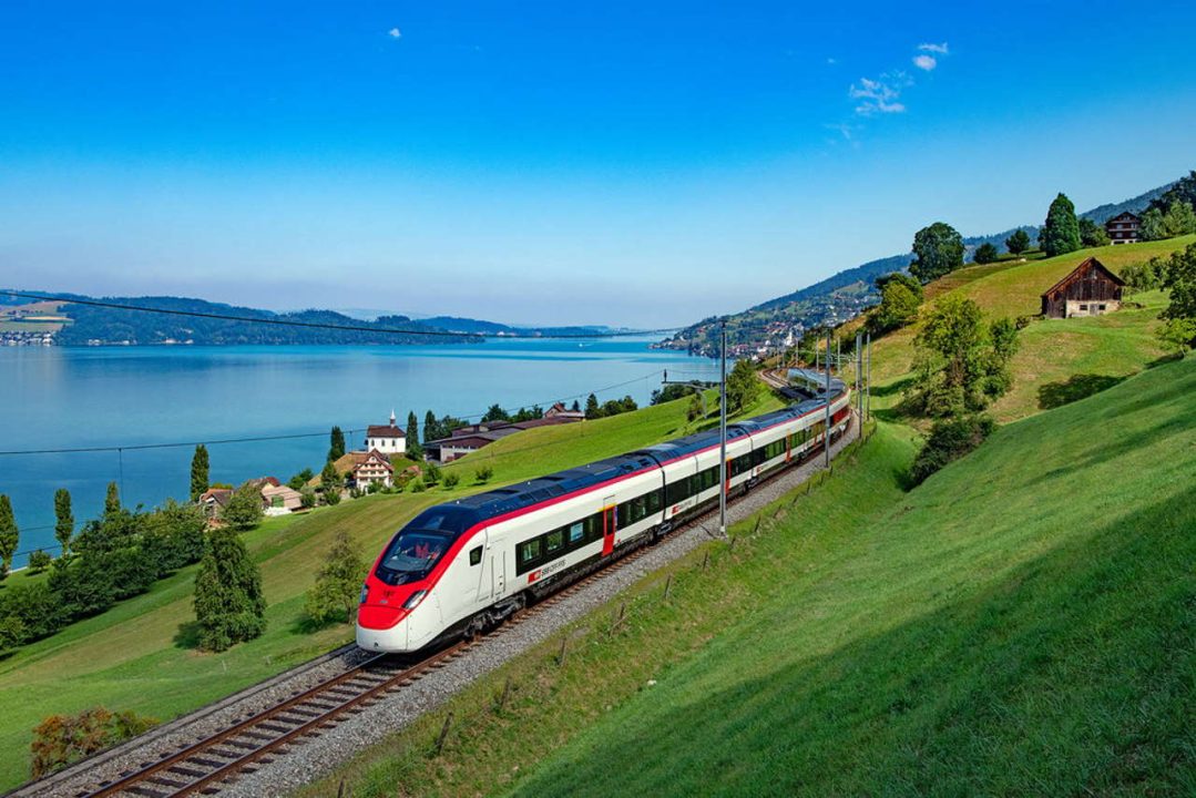 The SMILE from Stadler on Lake Zug