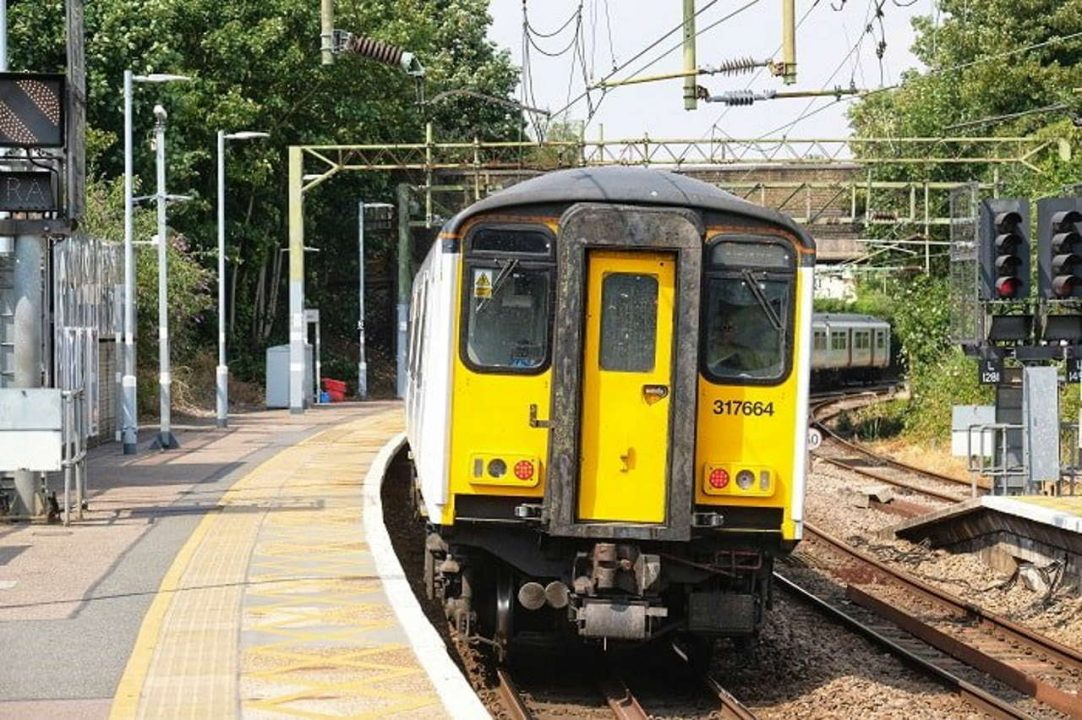 A Class 317 train