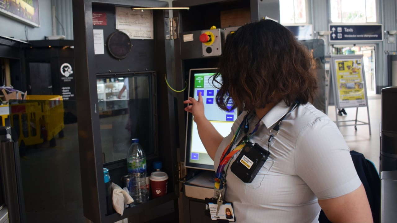 Bodyworn Camera at station