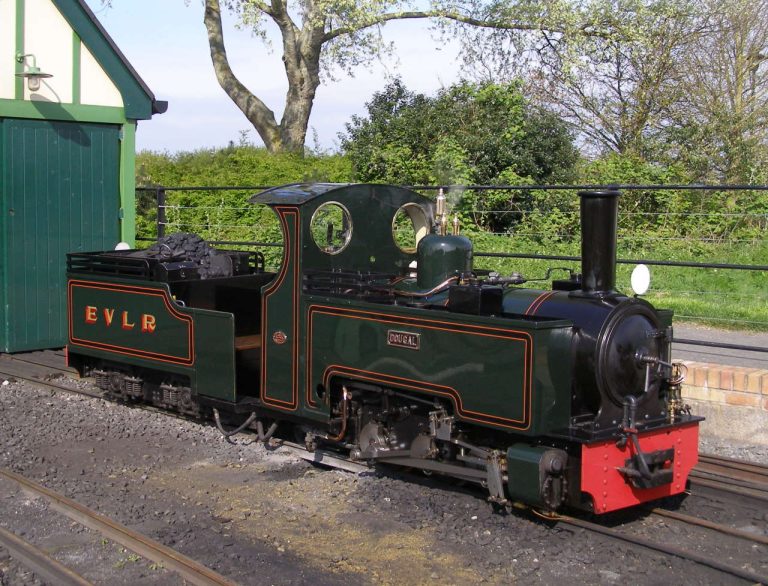 Two visiting steam locomotives for Cleethorpes Coast Light Railway July ...