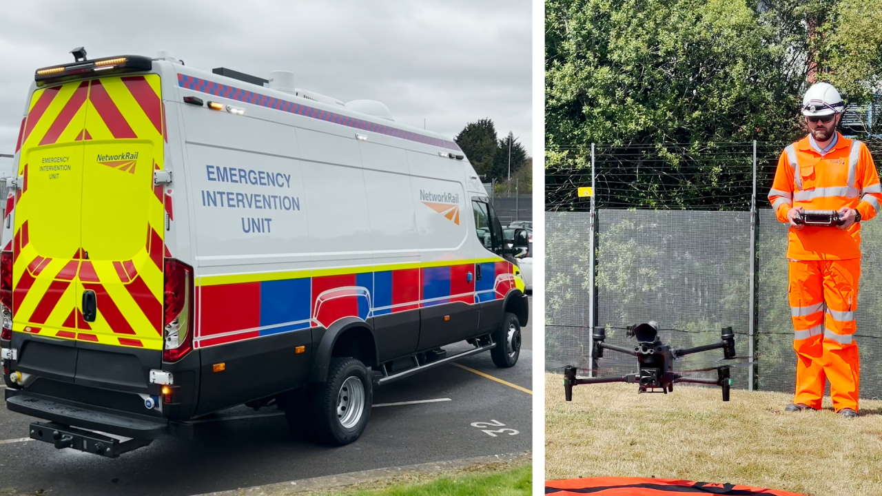 Emergency Intervention Unit and Drone composite