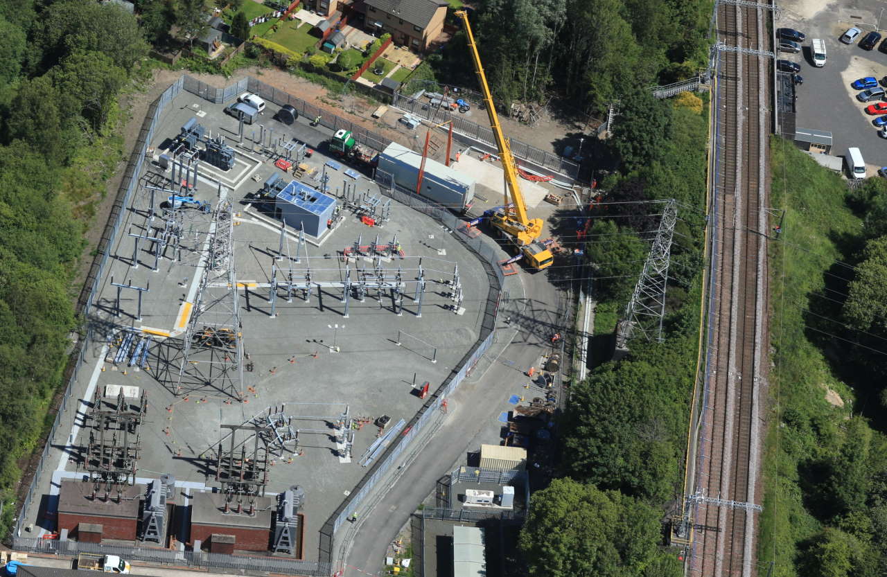 Ferguslie FS aerial