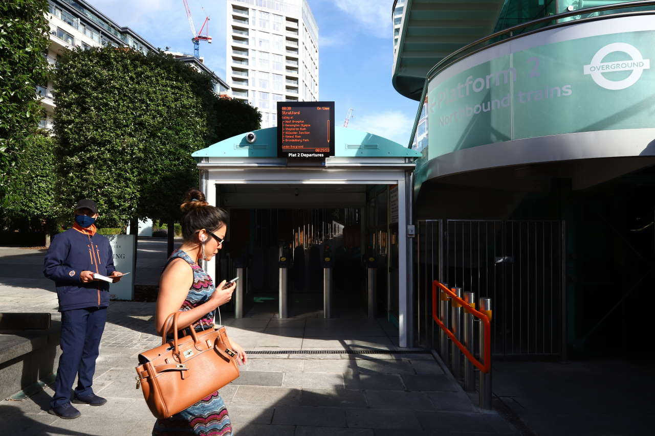 Imperial Wharf Station Entrance