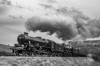 Steam locomotive 45596 Bahamas to visit Canterbury this Thursday