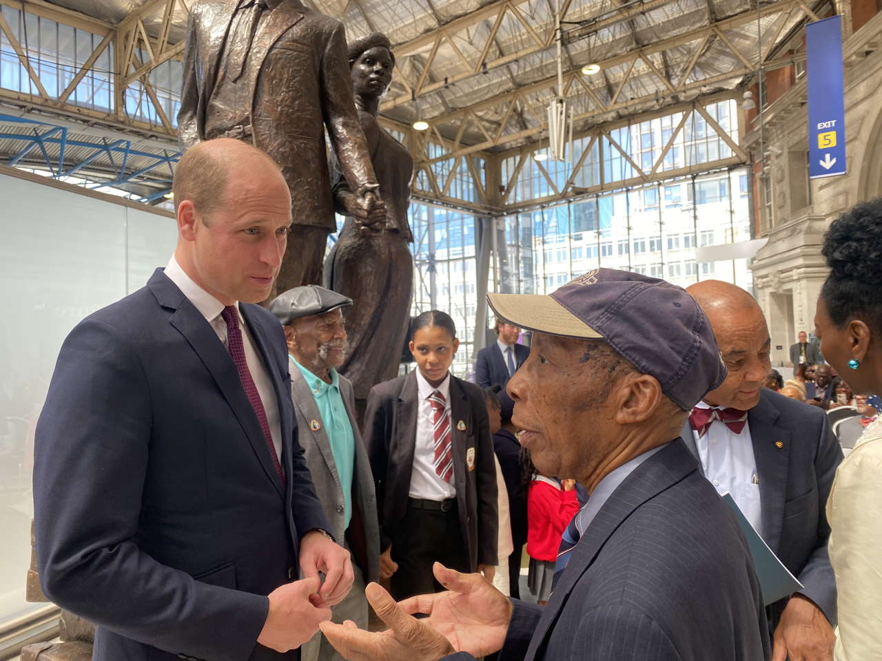 Siggy Cragwell with Prince William