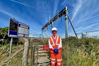 First part of York to Church Fenton electrification is complete