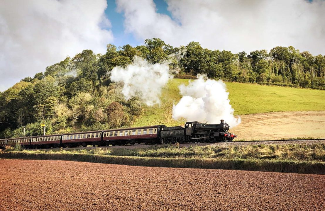 9351 on the West Somerset Railway