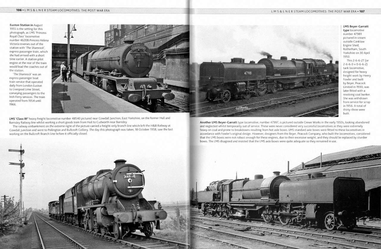 Book Review: LMS & LNER Steam Locomotives, The Post War Era by Malcolm ...