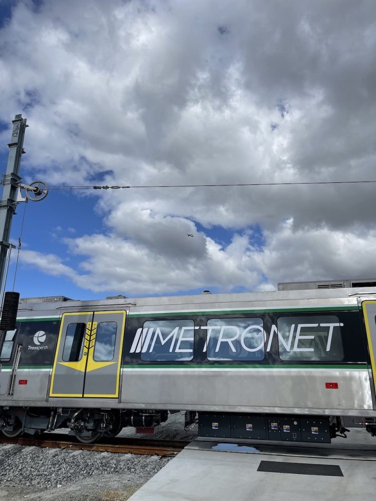 METRONET C Series Train at Bellevue