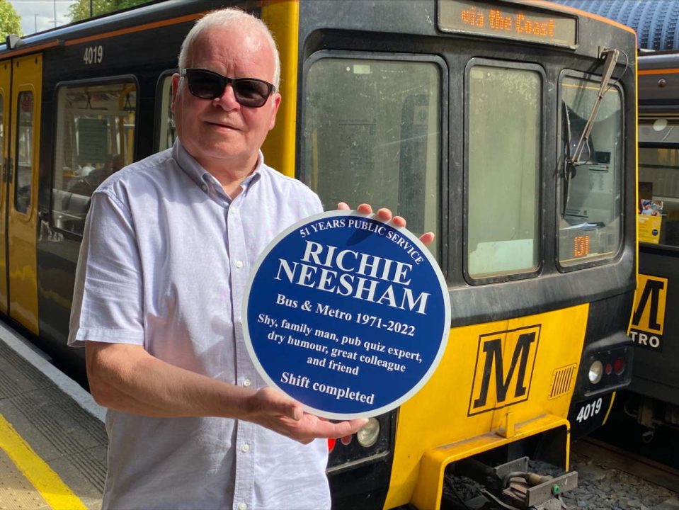 Metro driver Richard Neesham