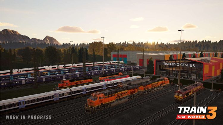 Training Centre in Train Sim World 3