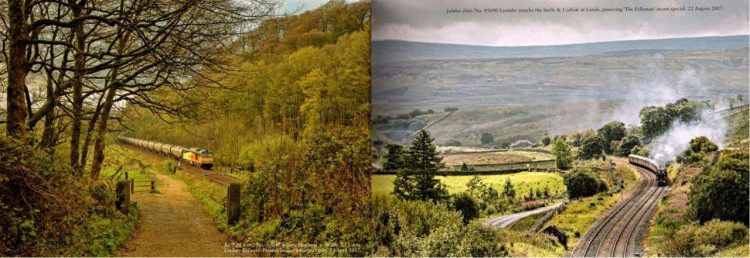 The Pennines - Trains in the Landscape by David Hayes c