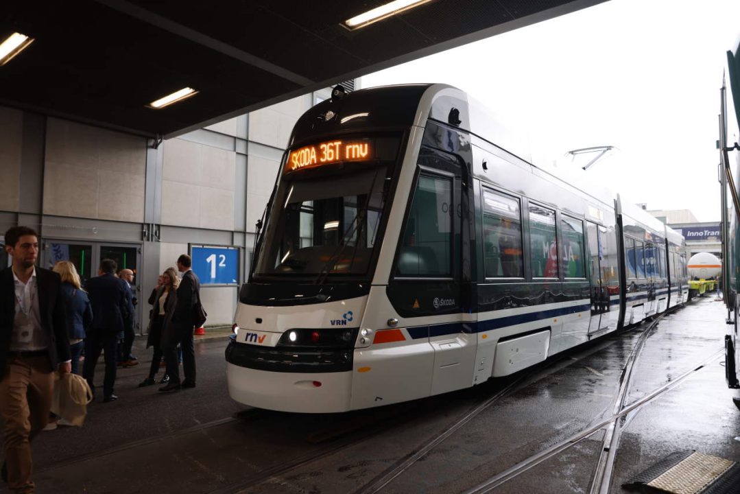 Skoda tram on show at Innotrans