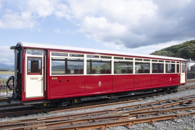 Carriage 808 at Boston Lodge Works