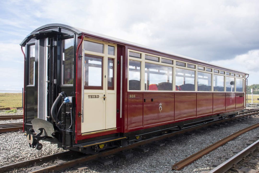 Carriage 808 at Boston Lodge Works