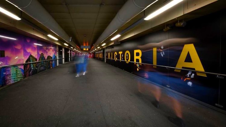 Artwork by Dez at Manchester Victoria 