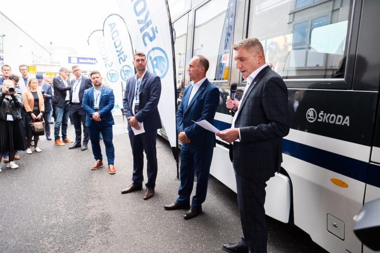 The introduction of the Škoda 36T tram at InnoTrans in Berlin