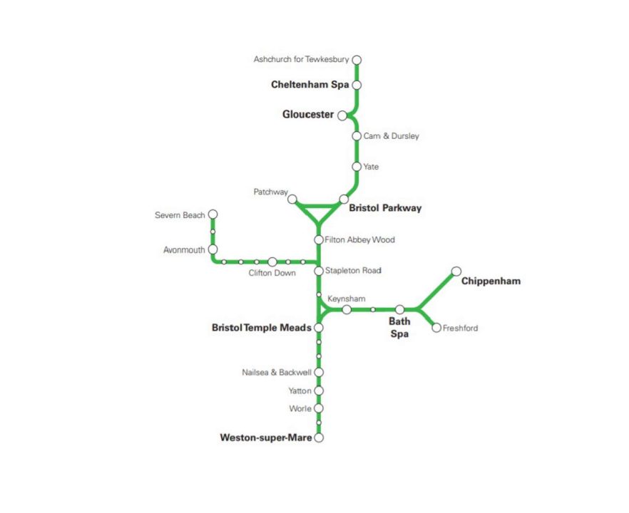 pay-as-you-go smartcard Map areas