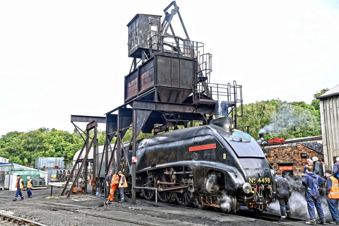 Sir Nigel Gresley at Grosmont MPD