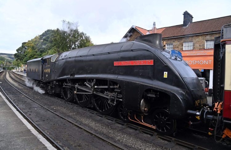 Sir Nigel Gresley at Grosmont