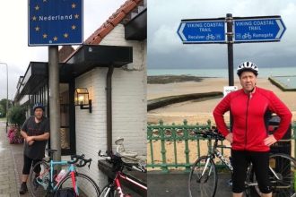 Network Rail signaller aims to raise money for Torquay hospice by cycling to Belgium